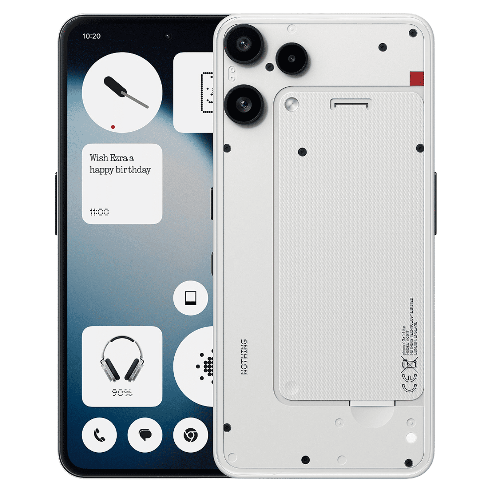 Buy Nothing Phone 3a Lite 5G (8GB RAM, 128GB, White) Online - Croma